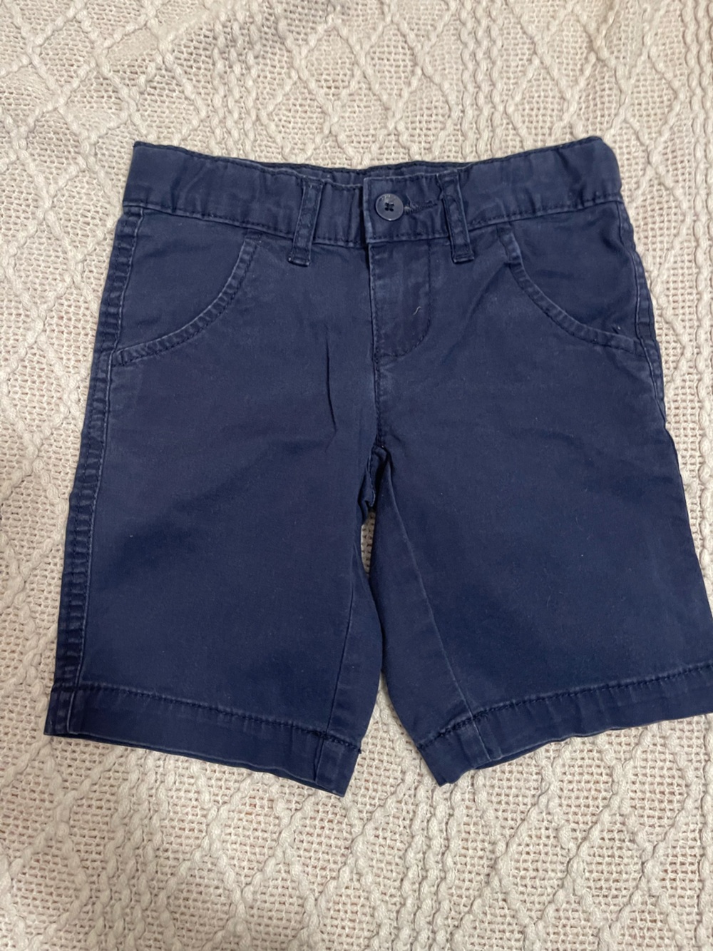 Faded Glory Navy Girls' Cotton Shorts